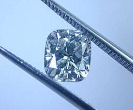 0.80ct ct D-VVS2 Loose Diamond Cushion GIA certified JEWELFORME BLUE