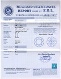 1.00ct D-VVS2 Round Diamond Engagement Ring Platinum GIA certified JEWELFORME BLUE