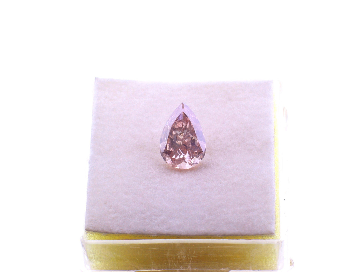 1.22ct Pink Pear Shape Diamond JEWELFORME BLUE  GIA Certified