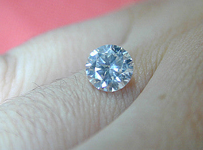 1.21ct G-VS2 Loose Diamond Round Diamond EGL certified Engagement Bridal Anniversary Gift JEWELFORME BLUE