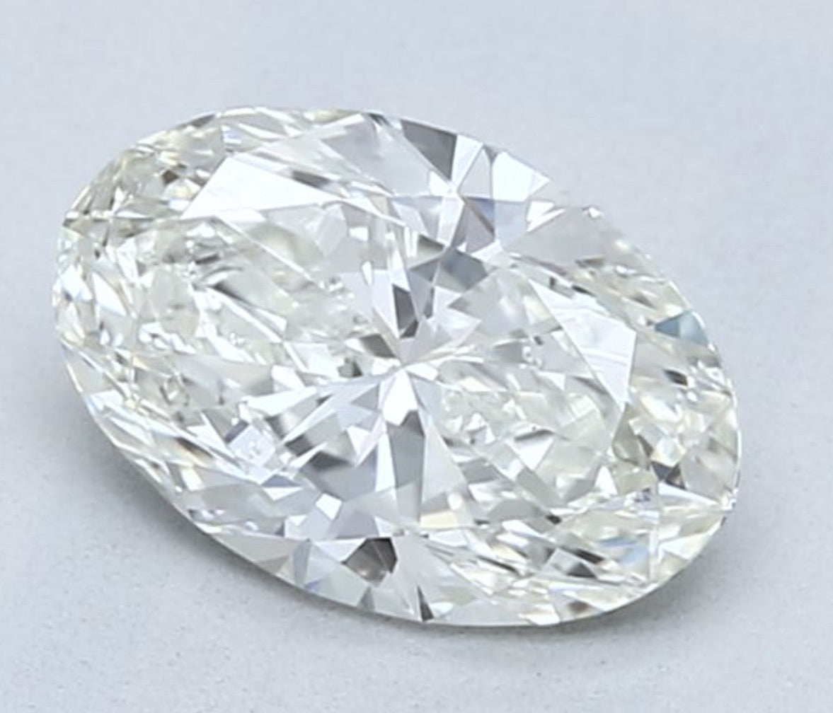 1.50ct  Loose Diamond Oval Diamond JEWELFORME BLUE GIA certified