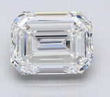 GIA certified 2.02ct J-VVS1 Loose Diamond Emerald Cut Loose Diamond  JEWELFORME BLUE