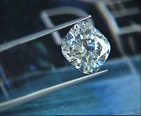 1.01ct J-SI1 Cushion Diamond Loose Diamond GIA certified Anniversary Engagement Bridal Jewelry  JEWELFORME BLUE