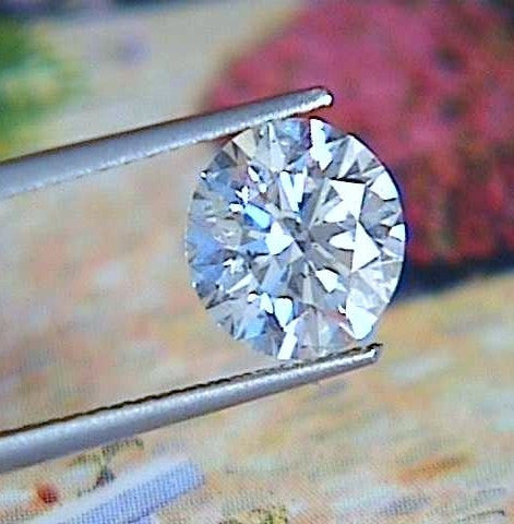 3.00ct H-VS2 Loose Diamond Round Diamond JEWELFORME BLUE Anniversary Bridal Birthday GIA Certified Gift