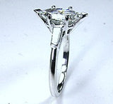 2.82ct G-VS1 Marquise Diamond Engagement Ring Platinum GIA certified JEWELFORME BLUE