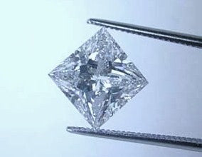 1.30ct F-VS2 Loose Diamond Princess GIA certified Jewelry JEWELFORME BLUE