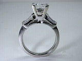 2.02ct  G-SI1 Princess Diamond Engagement Ring EGL certified  JEWELFORME BLUE