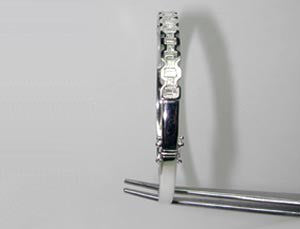 6.05ct Emerald Cut Diamond Bracelet bracelet JEWELFORME BLUE