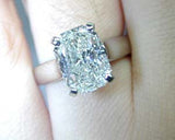 3.00ct G-VS2 Cushion Cut Diamond Engagement Ring cushion GIA certified JEWELFORME BLUE