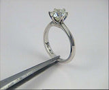 1.20ct GIA  G-SI1 Round Diamond Engagement Ring 18kt White Gold JEWELFORME BLUE GIA CERTIFIED