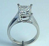 3.06ct H-VS1 Princess Cut Diamond Engagement Ring GIA certified JEWELFORME BLUE