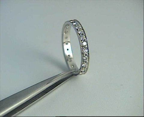 1.08ct Eternity Ring Round Diamonds White Gold 18kt White Gold JEWELFORME BLUE not blue nile