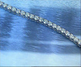 4.12ct Round Diamond Tennis Bracelet JEWELFORME BLUE