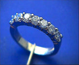 1.05ct Round Diamond Wedding Ring 18kt White Gold JEWELFORME BLUE