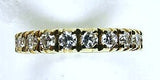 1.94ct G VS Round Diamond Eternity Wedding Band Ring 18kt Yellow Gold