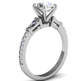3.42ct E-SI1 Round Diamond Engagement Ring GIA certified JEWELFORME BLUE 900,000 GIA EGL Platinum