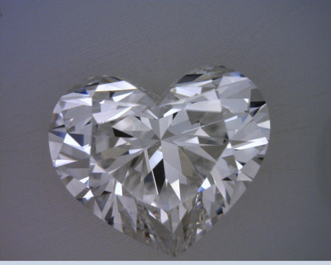 5.01ct D-VS2 Heart shape Loose Diamond  GIA certified  Anniversary Engagement JEWELFORME BLUE
