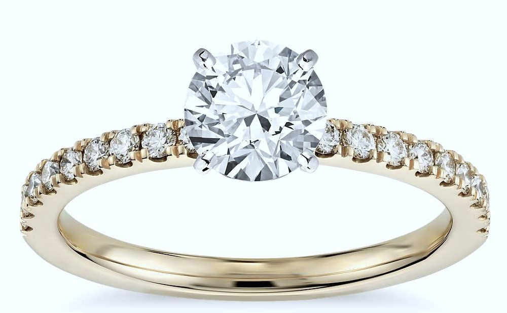 1.53ct J-SI1 GIA Round Diamond Engagement Ring JEWELFORME BLUE 900,000 GIA certified diamonds