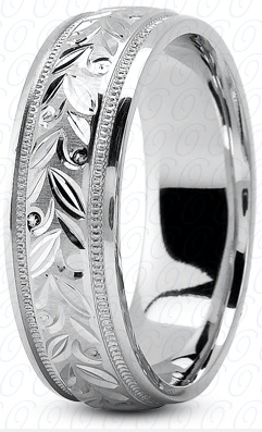 Hand Made Men's Wedding Ring 14kt JEWELFORME BLUE M1079