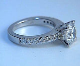 1.79ct F-VVS2 Platinum Round Diamond Engagement Ring GIA certified JEWELFORME BLUE