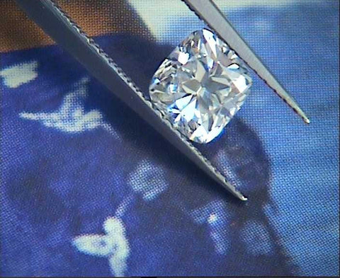 1.00ct F-VVS1 Cushion Diamond Loose Diamond GIA certified JEWELFORME BLUE