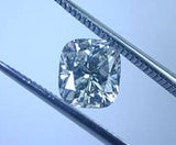 0.80ct ct D-VVS2 Loose Diamond Cushion GIA certified JEWELFORME BLUE