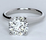 Round Diamond Engagement Ring 1.71ct G-VS2 EGL certified Annivesary Bridal Jewelry Gift