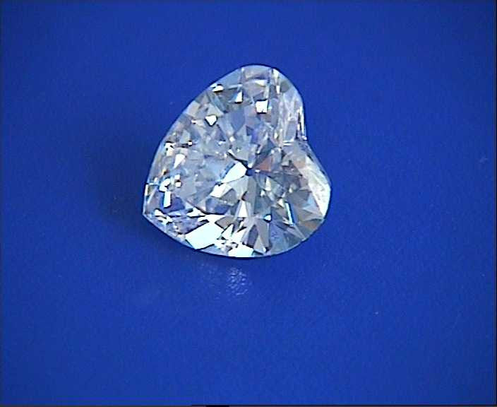 7.01ct I-VS1 Heart shape Loose Diamond  GIA certified Anniversary Engagement JEWELFORME BLUE