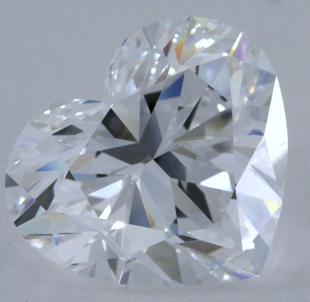 15.63ct E-VVS1 Heart shape Loose Diamond  GIA certified  JEWELFORME BLUE