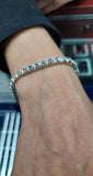 18kt Bracelet 8.00ct Diamonds Tennis Bracelet G VS 1/5ct each Diamond 18kt White Gold Lab grown Diamonds