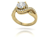 IGI 1.84ct Round Diamond for Engagement Ring Genuine Diamond Solitaire Diamond GIA certified Halo Diamonds 18kt