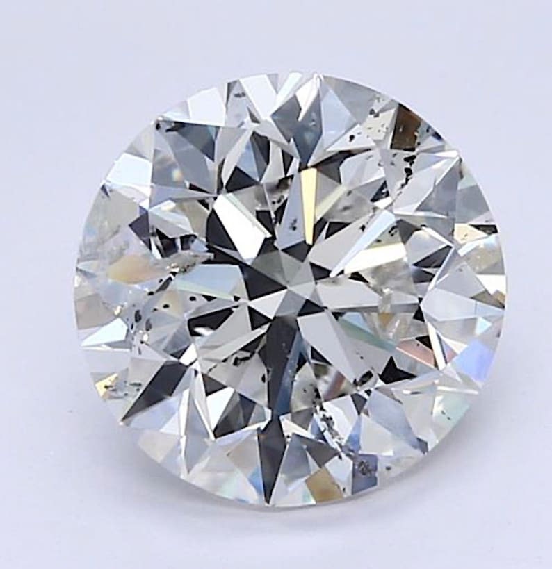GIA 3.03ct F SI2 Round Diamond for Engagement Ring Loose Genuine Diamond Solitaire Loose Diamond GIA certified