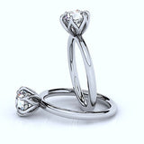 GIA 1.98ct I I1 Round Diamond Engagement Ring Genuine Diamond Solitaire GIA certified Platinum