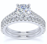 GIA 18kt 8.49ct Round Diamond Engagement Genuine Diamond Solitaire 18kt White Gold Ring G I1