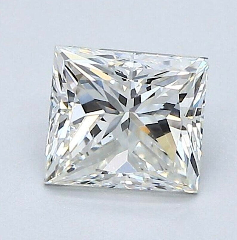 GIA 1.01ct I SI1 Princess Diamond for Engagement Ring Loose Genuine Diamond Solitaire Loose Diamond GIA certified