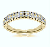 18kt 1.96ct Round Diamond Engagement Ring Genuine Diamond Solitaire 18kt Yellow White Gold Ring 1.49ct center Diamond