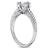18kt 1.30ct Round Diamond Engagement Genuine Diamond Solitaire 18kt White Gold Ring G VS2