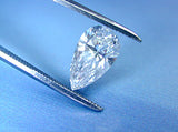3.34ct Loose Diamond Pear shape GIA certified Diamond D-VS2 pay # 2