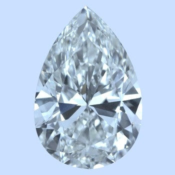 17.25ct D-FL Pear Shape Diamond JEWELFORME BLUE  GIA Certified