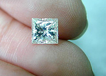 2.01ct H-SI1 Loose Diamond Princess EGL certified Jewelry JEWELFORME BLUE