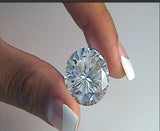 15.07ct I-VVS1 Loose Diamond Round Diamond HRD certified JEWELFORME BLUE