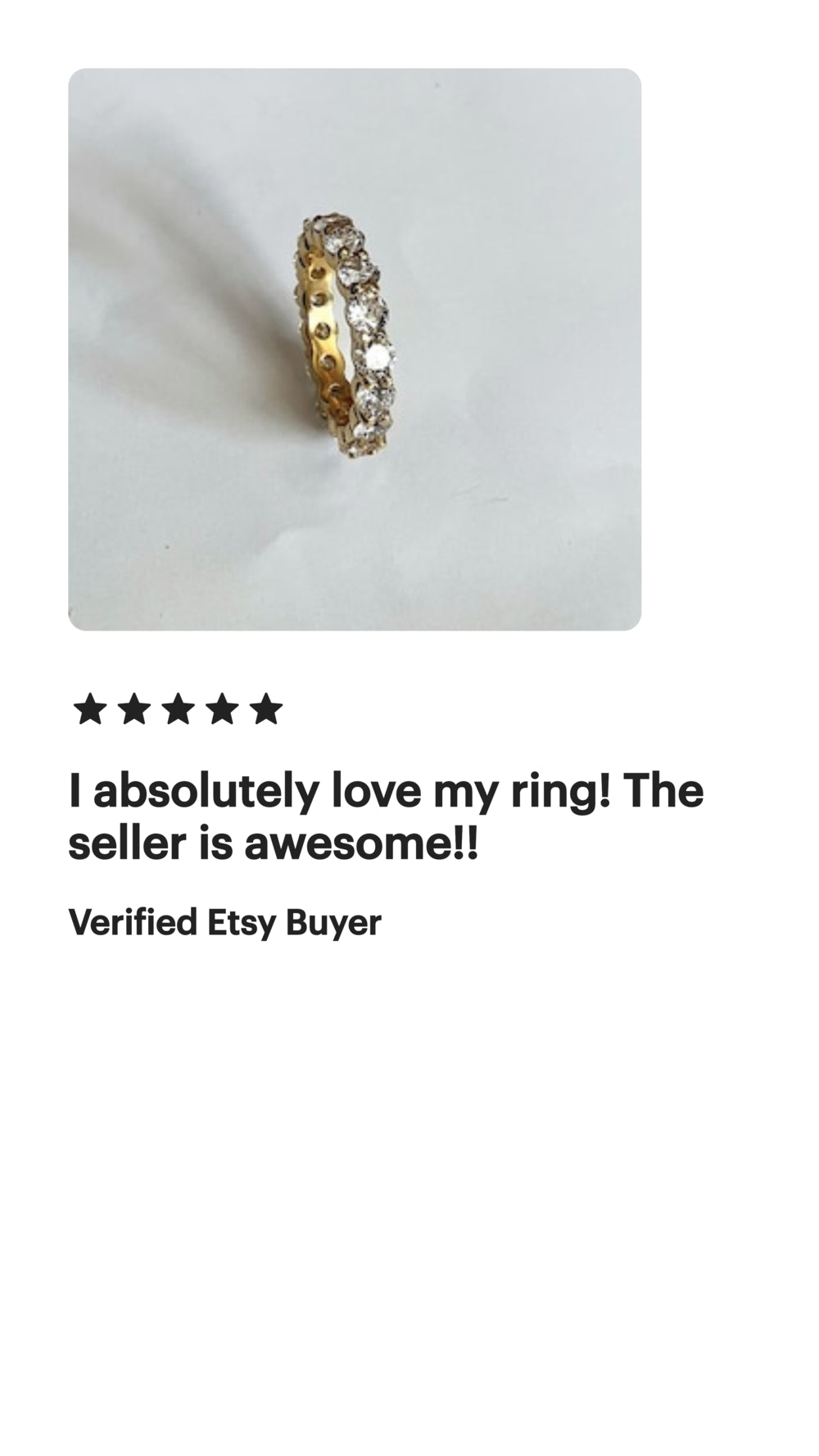 Visit Our Customer Review Page on Etsy